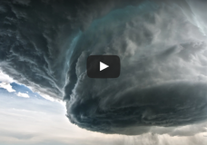 Tornado capturado em video