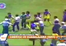 Campo de Futebol vira campo de batalha