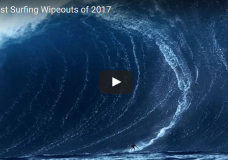 As maiores quedas de Surf de 2017