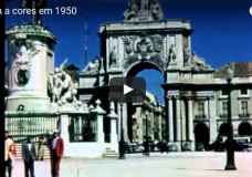Video a cores de Lisboa em 1950
